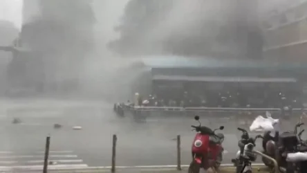 ՏԵՍԱՆՅՈՒԹ․ Ջրամրրիկ՝ Չինաստանում․ քամու ուժգնությունը հասել է 38 մ/վ-ի