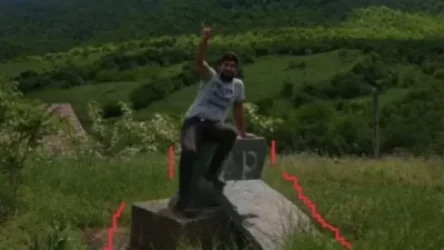 ԼՈՒՍԱՆԿԱՐ. Արցախի Հադրութի շրջանի Քյուրաթաղ գյուղում խաչքար է ոչնչացվել