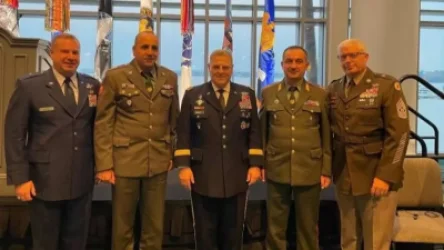 ԳՇ պետը կարճատև առանձնազրույց է ունեցել ԱՄՆ ԶՈՒ միավորված շտաբների պետերի նախագահ, գեներալ Մարկ Միլլիի հետ