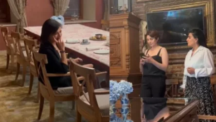 ՏԵՍԱՆՅՈՒԹ․ Աննա Հակոբյանը կենդանի կատարմամբ վրացական երաժշտություն է ունկնդրում