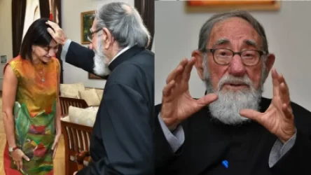 97-ամյա Հայր Սուրբի օրհնությանը և սիրուն արժանանալը պարտավորեցնող է. Աննա Հակոբյան