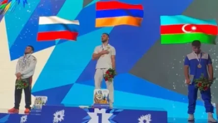 ՏԵՍԱՆՅՈՒԹ․ Հայ ըմբիշ Սահակ Հովհաննիսյանն՝ ԱՊՀ Խաղերի չեմպիոն