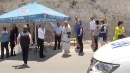 ՏԵՍԱՆՅՈՒԹ. Հայաստանի ՄԱԿ գրասենյակի ներկայացուցիչները Կոռնիձորի սահմանային հատվածում են