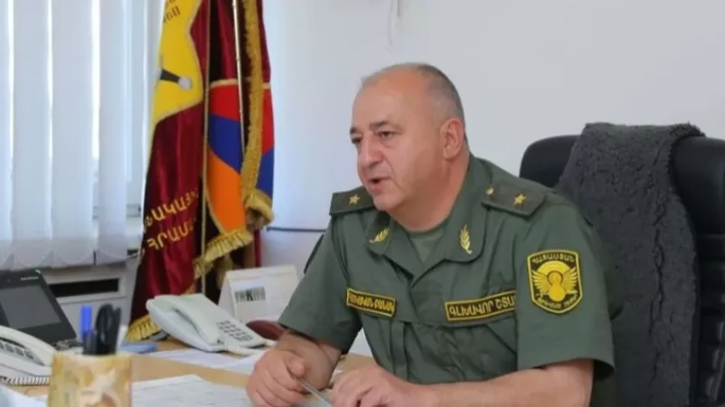 ՊՆ 2-րդ բանակային կորպուսի հրամանատարը ԱԱԾ մեկուսարանից հայտարարություն է տարածել