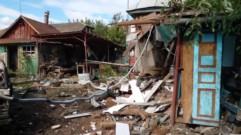 Photos: The Consequences of Shelling in the Kursk Region