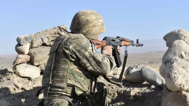 Azerbaijan's Armed Forces Open Fire from Small Arms, Reports Ministry of Defense