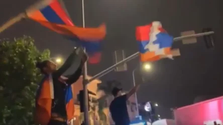 ՏԵՍԱՆՅՈՒԹ․ Լոս Անջելեսի հայերը բողոքի ակցիան են իրականացնում Ադրբեջանի հյուպատոսության դիմաց