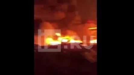 ՏԵՍԱՆՅՈՒԹ. Հզոր պայթյուն և հրդեհ Մախաչկալայի ավտոսերվիսում. կան զոհեր