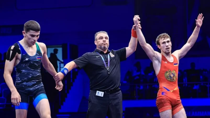 Հայաստանն առաջին մեդալն ունի ըմբշամարտի երիտասարդական ԱԱ-ում