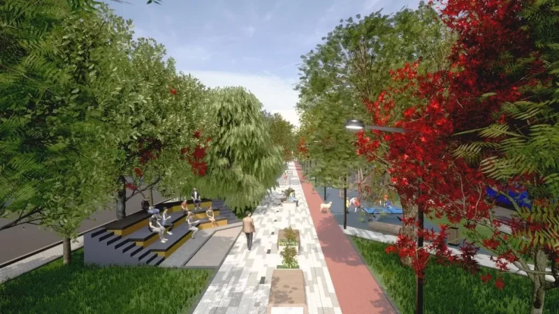 AVINYAN PRESENTS NEW SKETCHES FOR MERGELYAN PARK