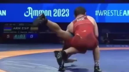 ՏԵՍԱՆՅՈՒԹ․ Հայ ըմբիշը, հաղթելով Իսպանիայի, Ադրբեջանի և Վրաստանի ներկայացուցիչներին, դուրս եկավ կիսաեզրափակիչ