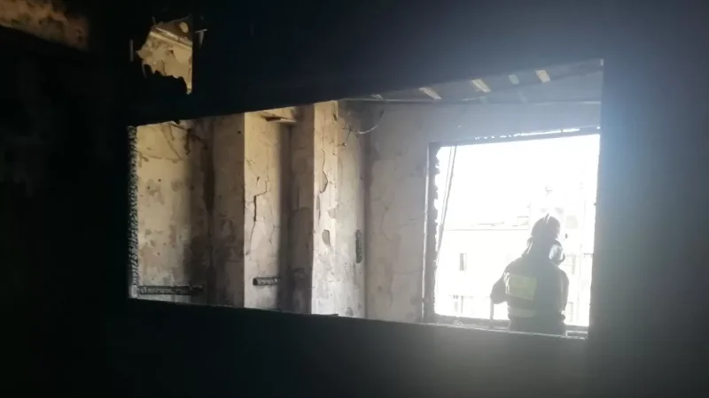 Fire Breaks Out in a Building in Central Yerevan; Body Discovered in Burnt Apartment