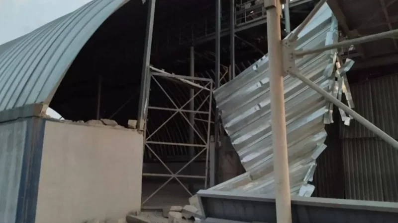 DRONES ATTACK ON GRAIN STORAGE FACILITIES IN ODESSA REGION