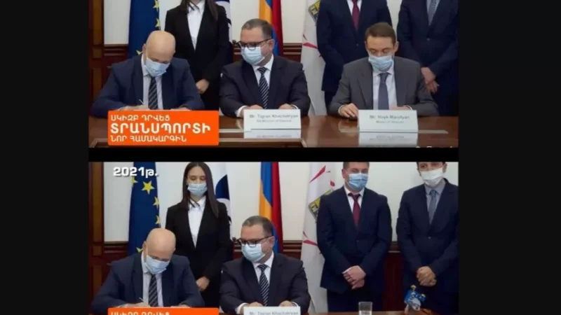 Photo: The CC has deleted me from the frame, replaced my words with someone else’s, and at the end of the falsified video, they 'slapped' on the CC logo: Marutyan