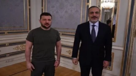 Թուրքիայի արտգործնախարարն Ուկրաինայում է