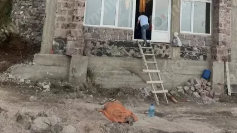 Նոր կառուցվող շենքի բակում, հայտնաբերվել է տղամարդու դի