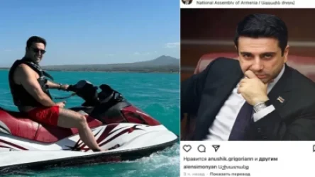 Ալեն Սիմոնյանի ինստագրամյան ակտիվությունը