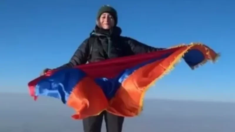 Դերասանուհի Տատյանա Սպիվակովան հաղթահարել է Արարատի բարձունքը