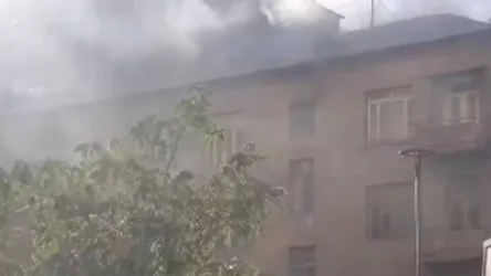 ՏԵՍԱՆՅՈՒԹ․ Հրդեհ՝ Հյուսիսային պողոտայի շենքերից մեկում