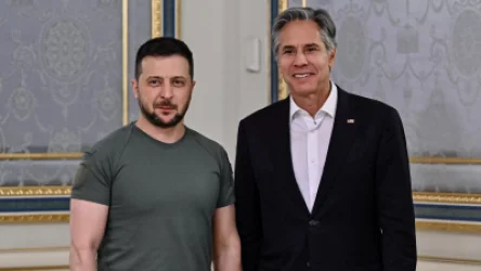 Բլինքենը ժամանել է Կիև․ երթևեկությունը մայրաքաղաքի կենտրոնում արգելափակվել է