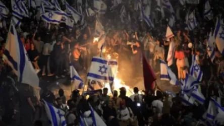 ՏԵՍԱՆՅՈՒԹ. Թել Ավիվում տեղի է ունեցել բազմահազարանոց հակակառավարական ցույց