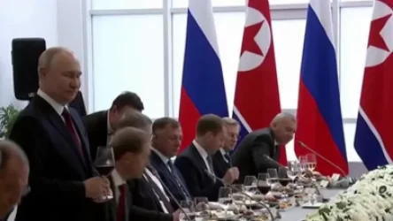 ՏԵՍԱՆՅՈՒԹ. Պուտինն ու Կիմ Չեն Ընը կենաց են ասել