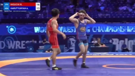 ՏԵՍԱՆՅՈՒԹ․ 3 տպավորիչ հաղթանակից հետո քառորդ եզրափակչում  Հարությունյանին չհաջողվեց հաղթել․ ըմբշամարտի ԱԱ