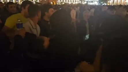 ՏԵՍԱՆՅՈՒԹ. Կառավարության մոտ ցուցարարներից մեկը կորցրել է գիտակցությունը