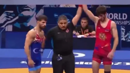 ՏԵՍԱՆՅՈՒԹ. Սլավիկ Գալստյանը 10-0 հաշվով հաղթել է թուրք մրցակցին. ըմբշամարտի ԱԱ