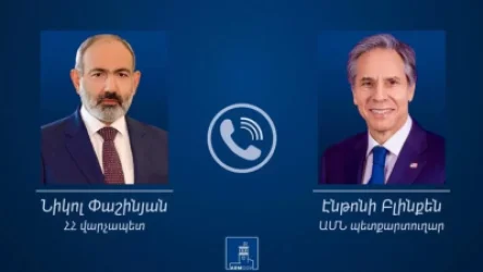 Նիկոլ Փաշինյանն ու Էնթոնի Բլինքենը հեռախոսազրույց են ունեցել