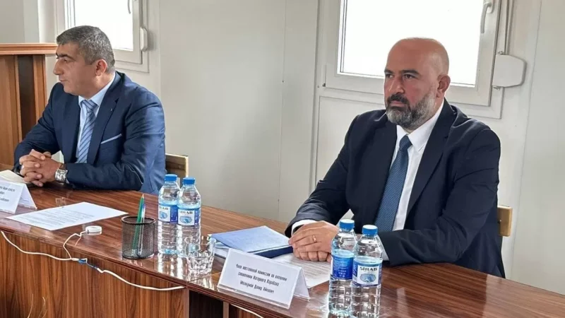 PHOTOS: Negotiations Underway Between Representatives of Artsakh and Azerbaijan in Ivanian