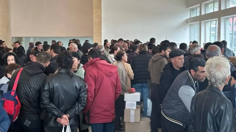 Photos: Artsakh Residents in Goris, Ombudsman Meetings Held with Them
