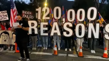 «Իր լռությամբ Ջո Բայդենը մեղսակից է դառնում ԼՂ-ում շարունակվող հայերի ցեղասպանությանը». Կալիֆոռնիայի հայերն ակցիա են անցկացնում