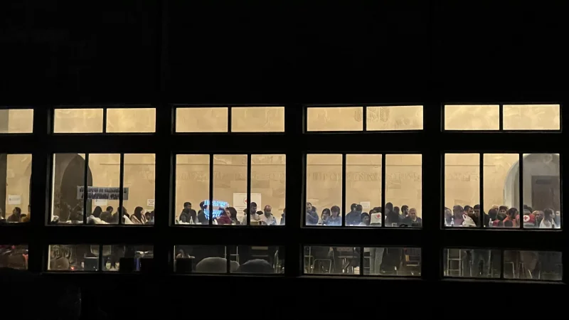 PHOTOS: How the Night Was Spent at the Goris Registration Center