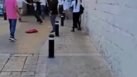 ՏԵՍԱՆՅՈՒԹ. Մի խումբ հրեա ծայրահեղականներ թքել են Երուսաղեմի հայկական միաբանության մուտքի մոտ. կա տուժած