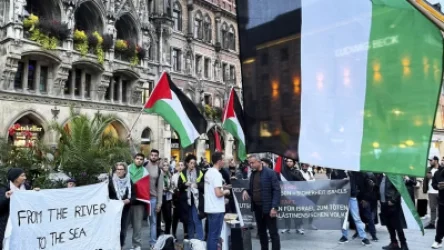 ՏԵՍԱՆՅՈՒԹ. Գերմանիայի քաղաքներում և Նյու Յորքում բողոքի ցույցեր են ընթանում՝ ի պաշտպանություն ՀԱՄԱՍ-ի