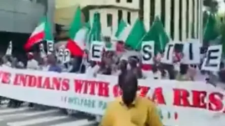 ՏԵՍԱՆՅՈՒԹ․ Գազայի հետ համերաշխության ցույց` Պաղեստինի դրոշի փոխարեն Իտալիայի դրոշով․ Հնդկաստան