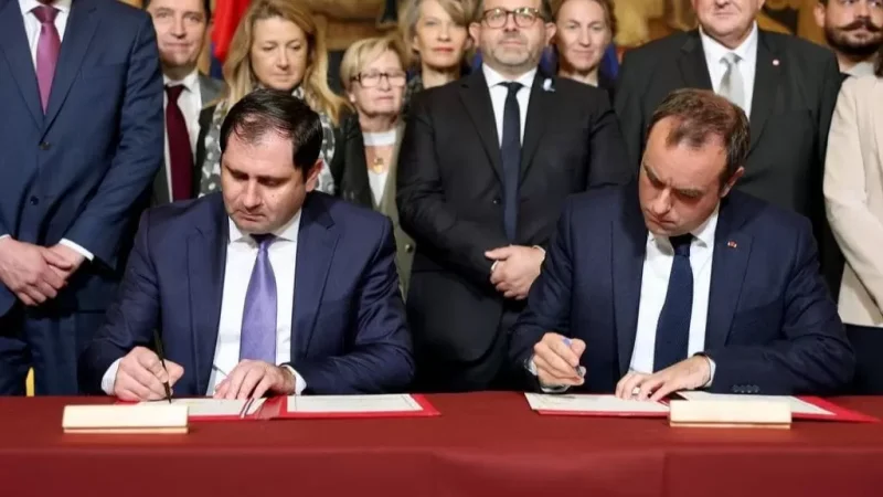 Documents Signed on Bilateral Cooperation at French Ministry of Armed Forces