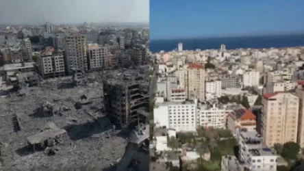 ՏԵՍԱՆՅՈՒԹ․ Ինչ տեսք ունի Գազայի հատվածը՝ Իսրայելի ավիահարվածներից առաջ և հետո