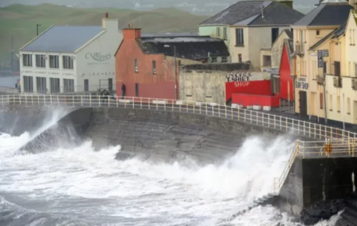 Հզոր փոթորիկ, որը հասավ Իռլանդիա