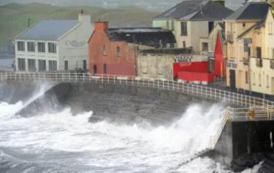 Հզոր փոթորիկ, որը հասավ Իռլանդիա