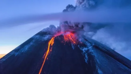 ՏԵՍԱՆՅՈՒԹ. Կադրեր` ՌԴ Կամչատկայում հրաբխի ժայթքումից