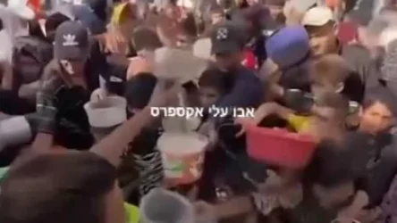 ՏԵՍԱՆՅՈՒԹ. Գազայի հատվածում ոսպով ապուրի հերթ է