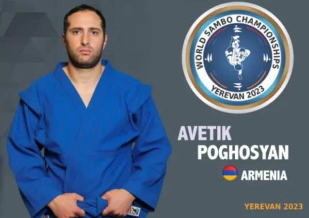 Ավետիք Պողոսյանը սամբոյի  աշխարհի առաջնությունում դրձավ փոխչեմպիոն