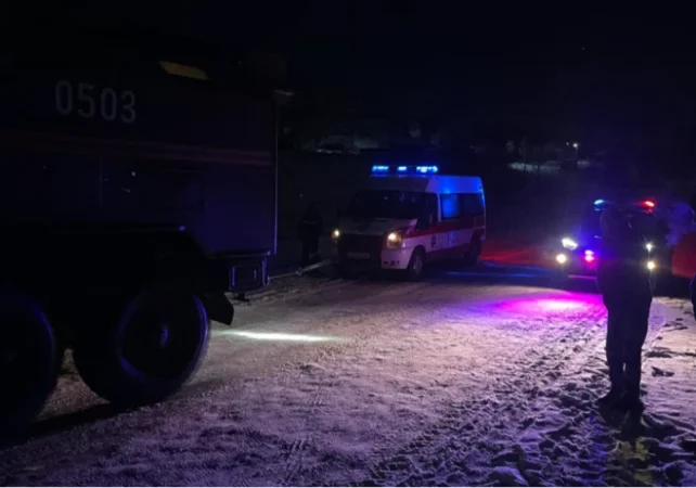 Շիրակի մարզում շտապօգնության ավտոմեքենան արգելափակվել է ձնակույտի մեջ