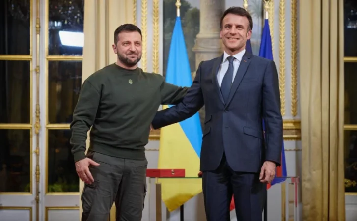 Զելենսկին բռնապետ չէ, նա լեգիտիմ նախագահ է. Մակրոն