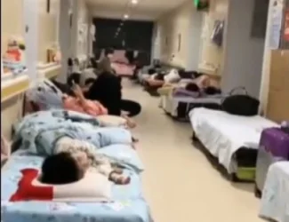 ՏԵՍԱՆՅՈՒԹ․ Չինաստանում հիվանդանոցները լեփ-լեցուն են թոքաբորբով հիվանդներով