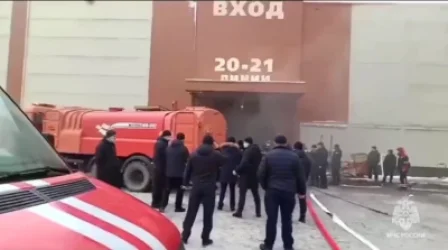 ՏԵՍԱՆՅՈՒԹ. Հրդեհ է բռնկվել Մոսկվայի ամենամեծ շուկայում, որը պատկանում է Ադրբեջանցի մեծահարուստներին