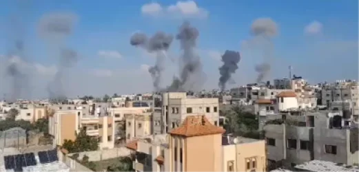 ՏԵՍԱՆՅՈՒԹ. Իսրայելը ավիահարվածներ է հասցնում Գազայի հարավում Խան Յունիս քաղաքին