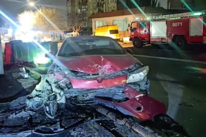 Այսօր առավոտյան Բաշինջաղյան փողոցում բախվել են երեք ավտոմեքենա